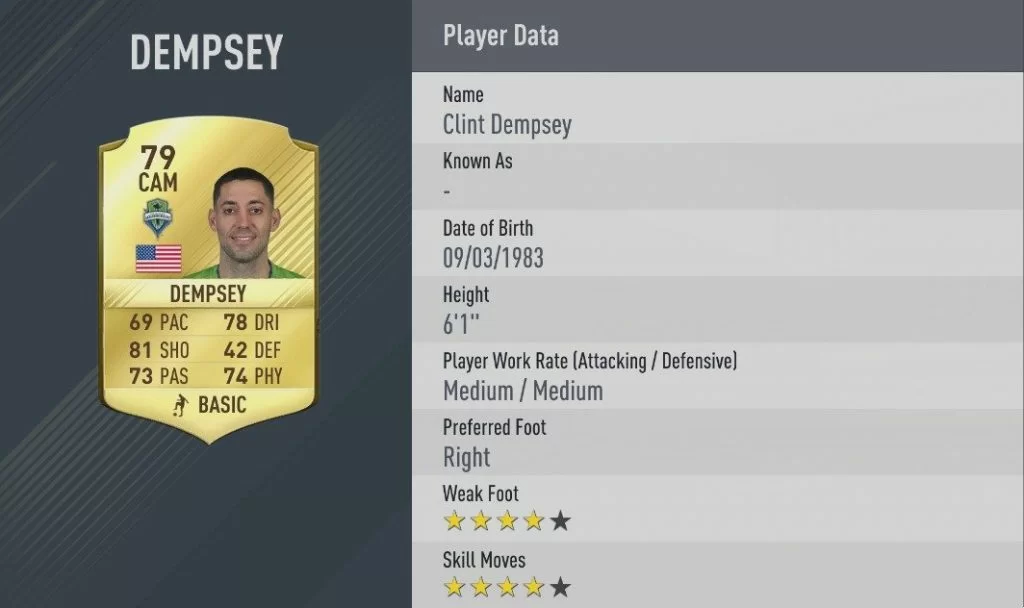 seattle sounder sdempsey-overall-valori-fifa-17-ratings