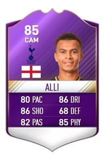 Dele Alli POTM card