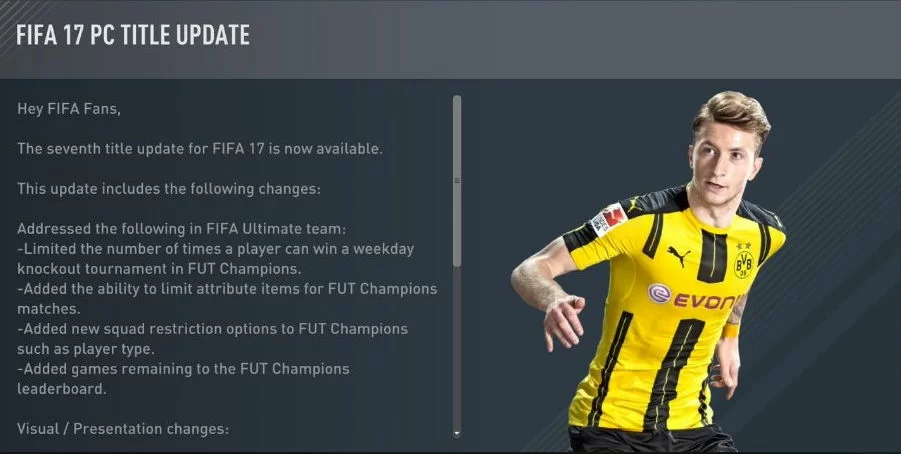 Patch Fifa 17 1.08