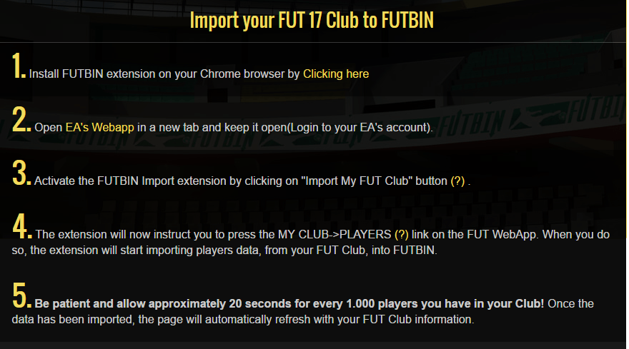 Futbin MyFut Club