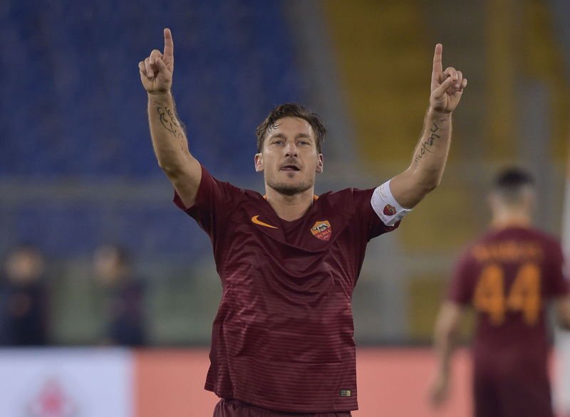 Totti ultima partita con la Roma