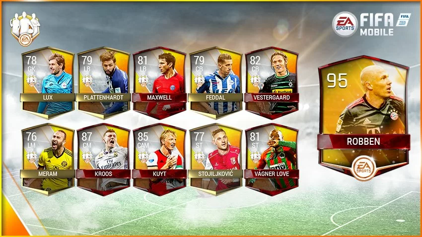 Team of the Week 11 Fifa Mobile
