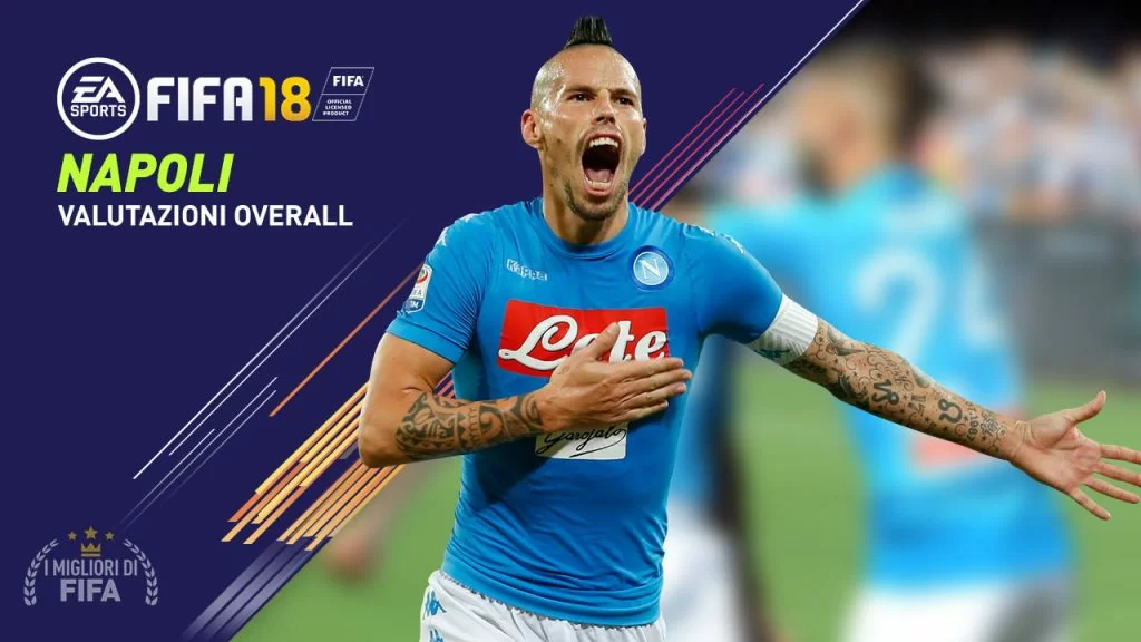 FIFA 18 Valori giocatori Napoli Overall
