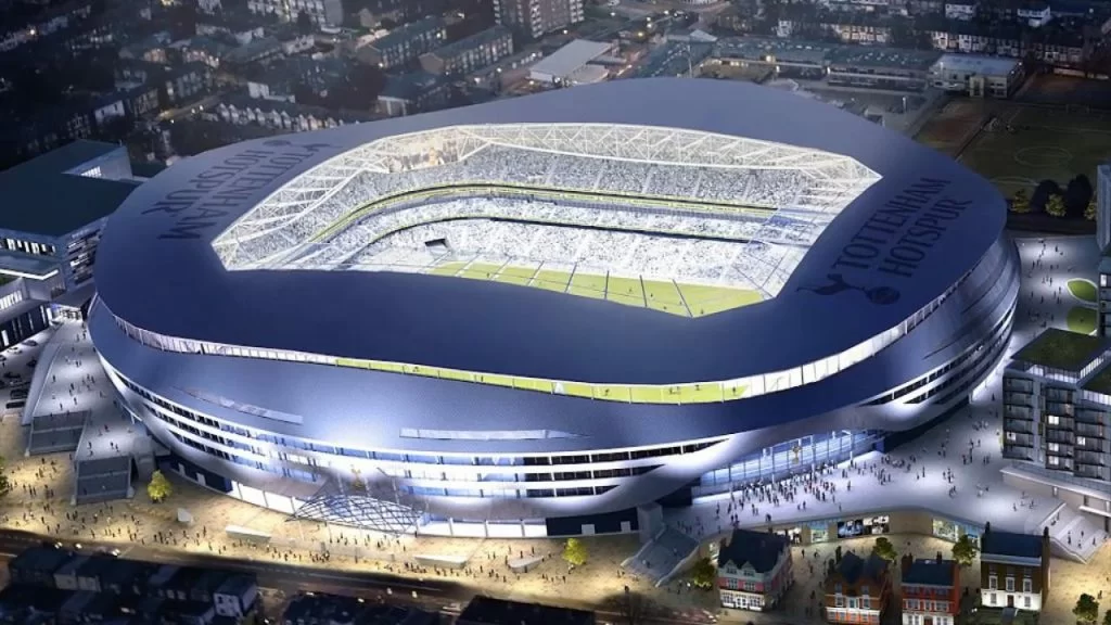 Il nuovo stadio del Tottenham