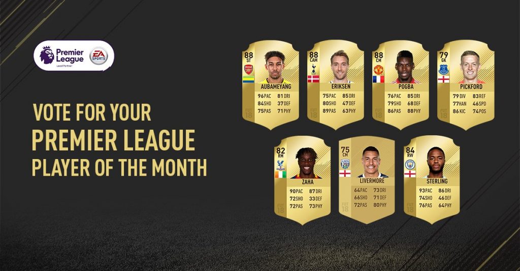 Candidati POTM aprile Premier League