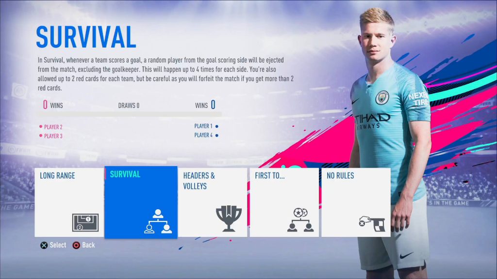 Survival Mode Fifa 19