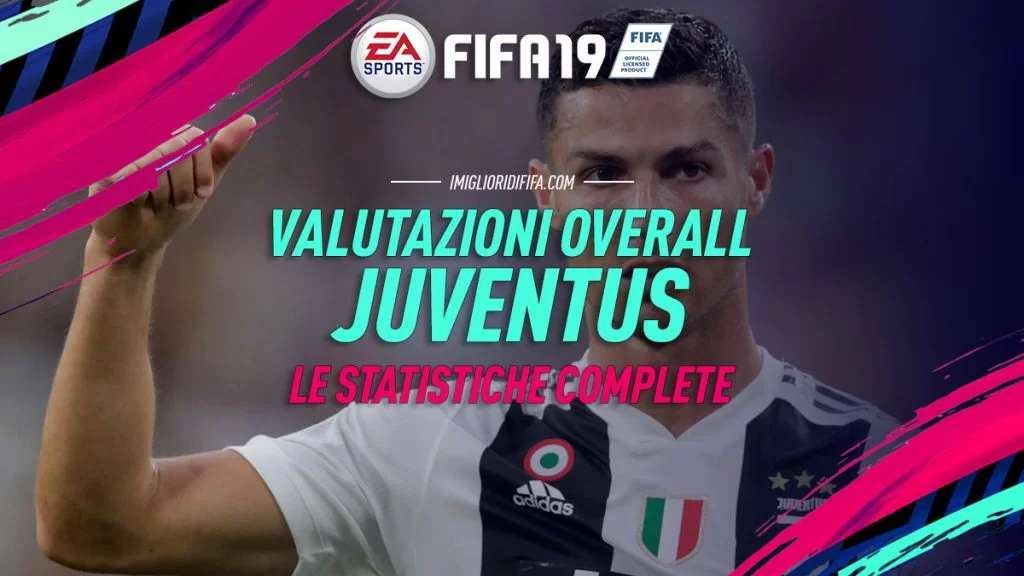 Valutazione Overall Juventus Fifa 19