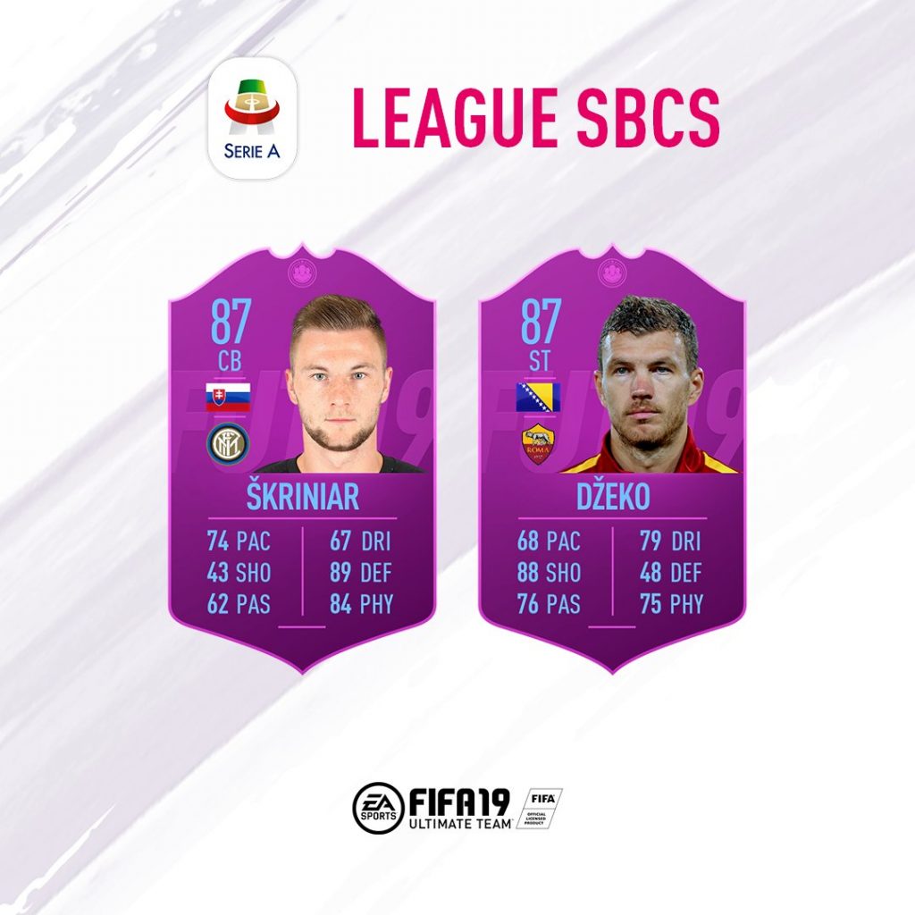 SBC Serie A Fifa 19