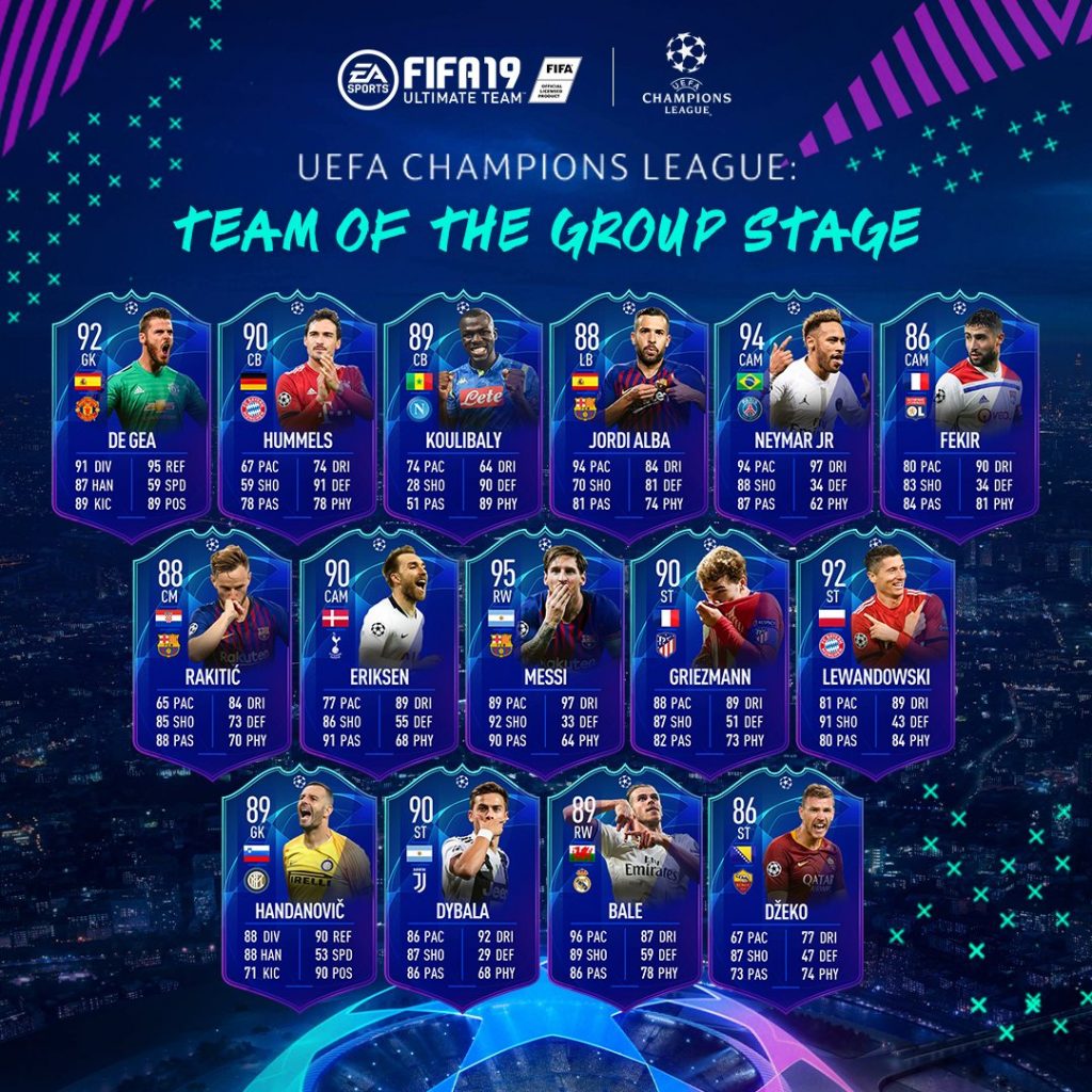 TOTGS Champions League