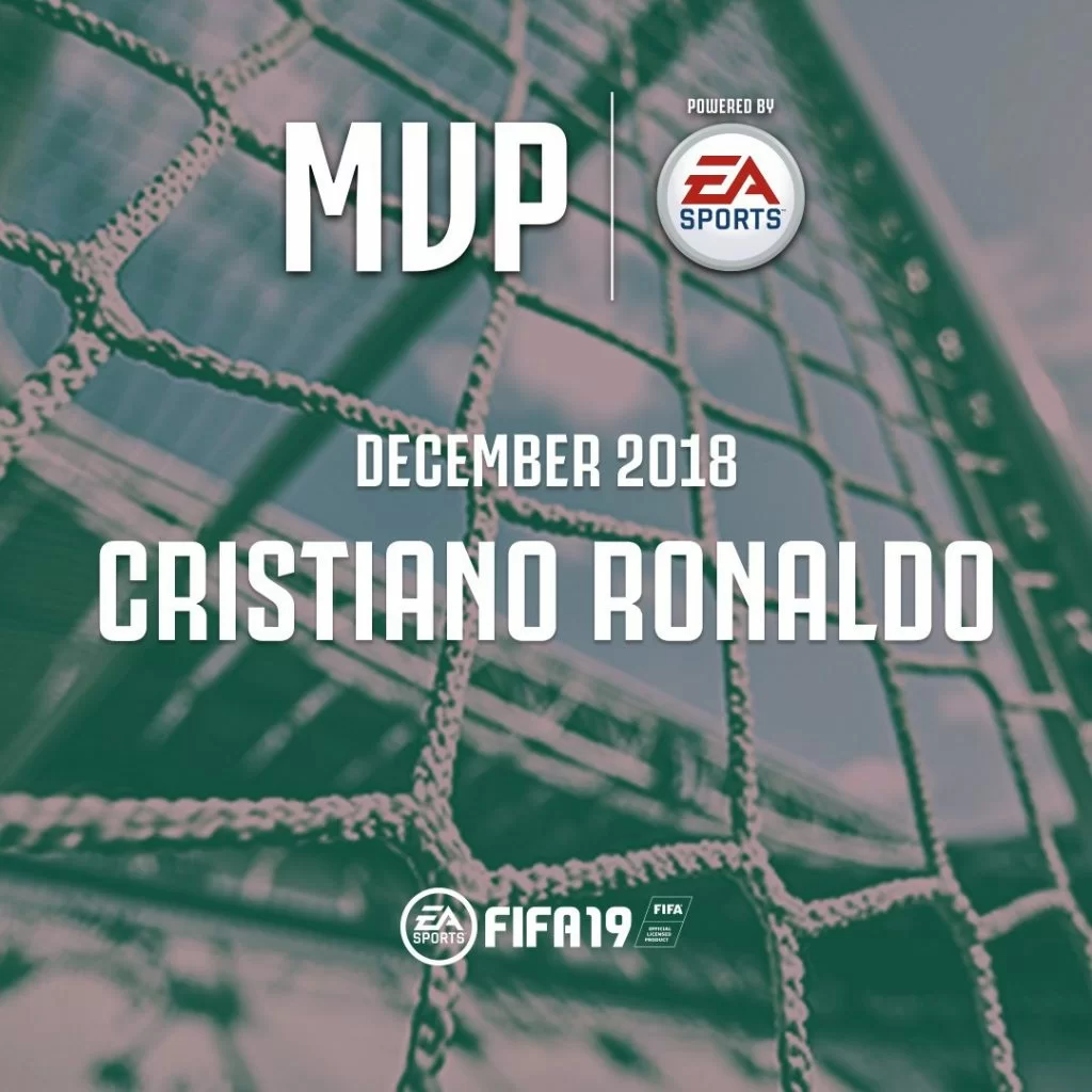 Cristiano Ronaldo MVP Dicembre