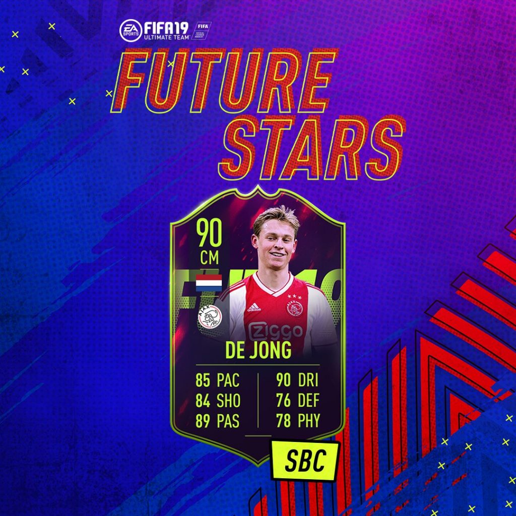 De Jong SBC Future Stars