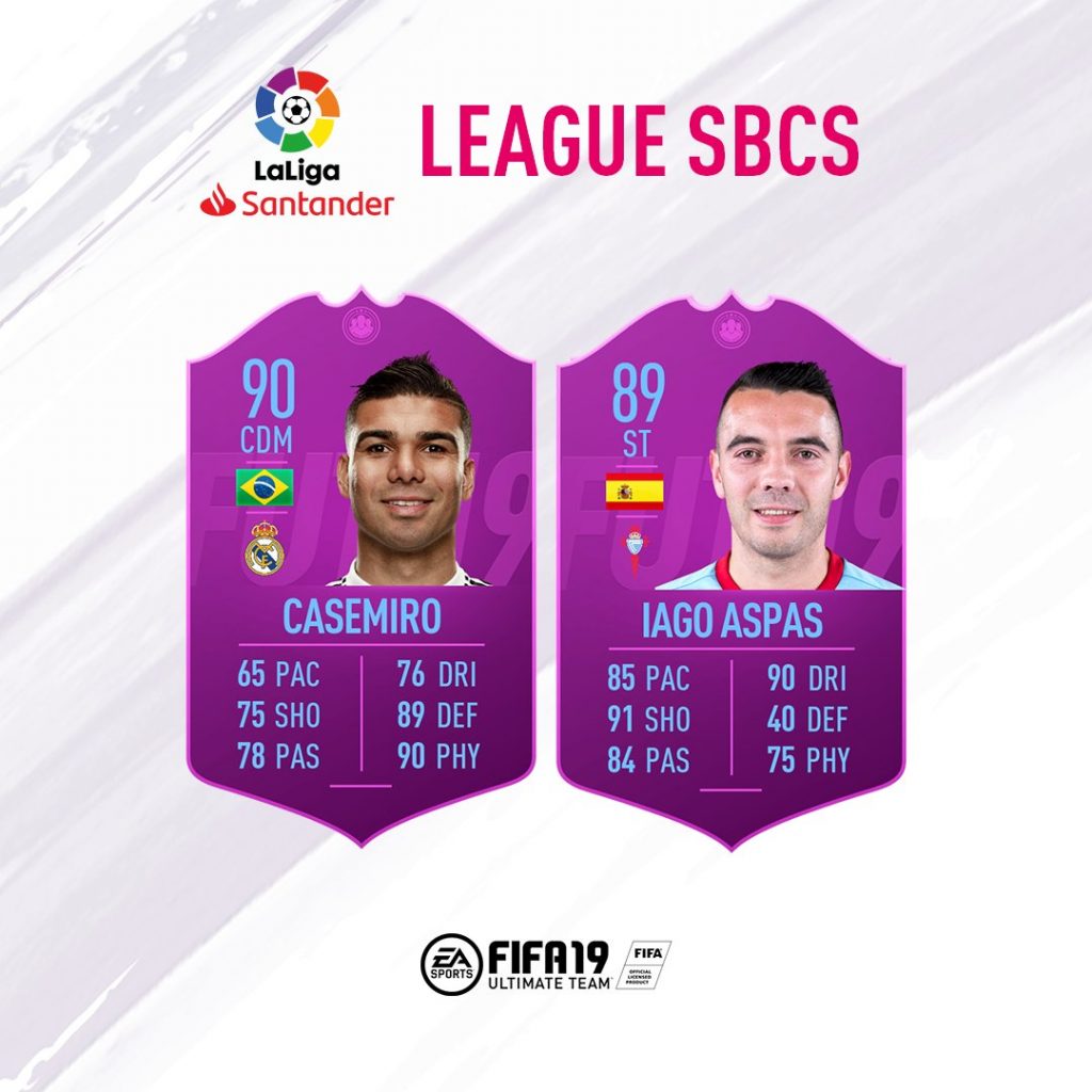 SBC La Liga Fifa 19