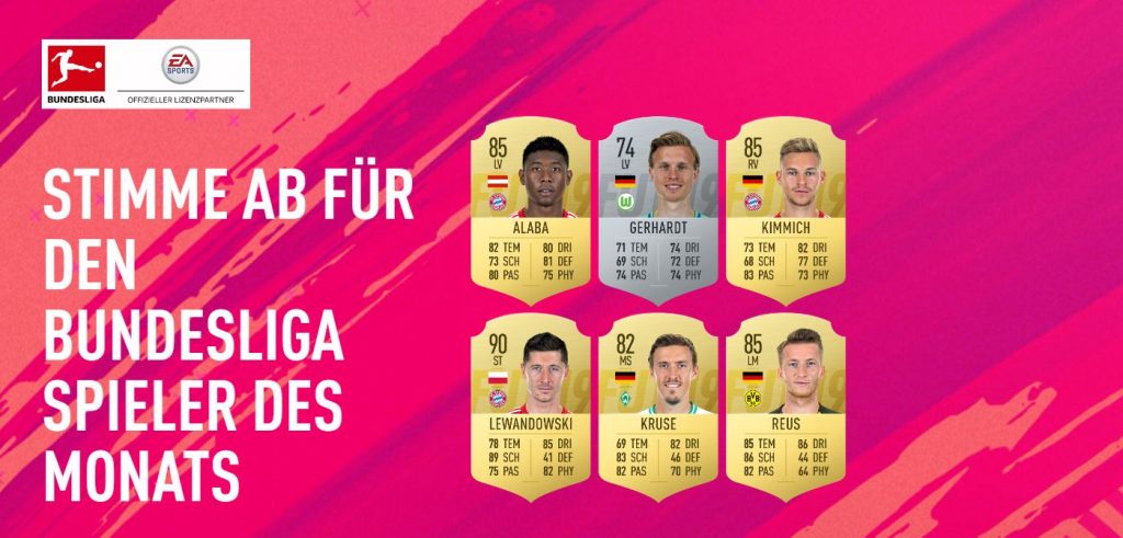 POTM Dicembre Bundesliga