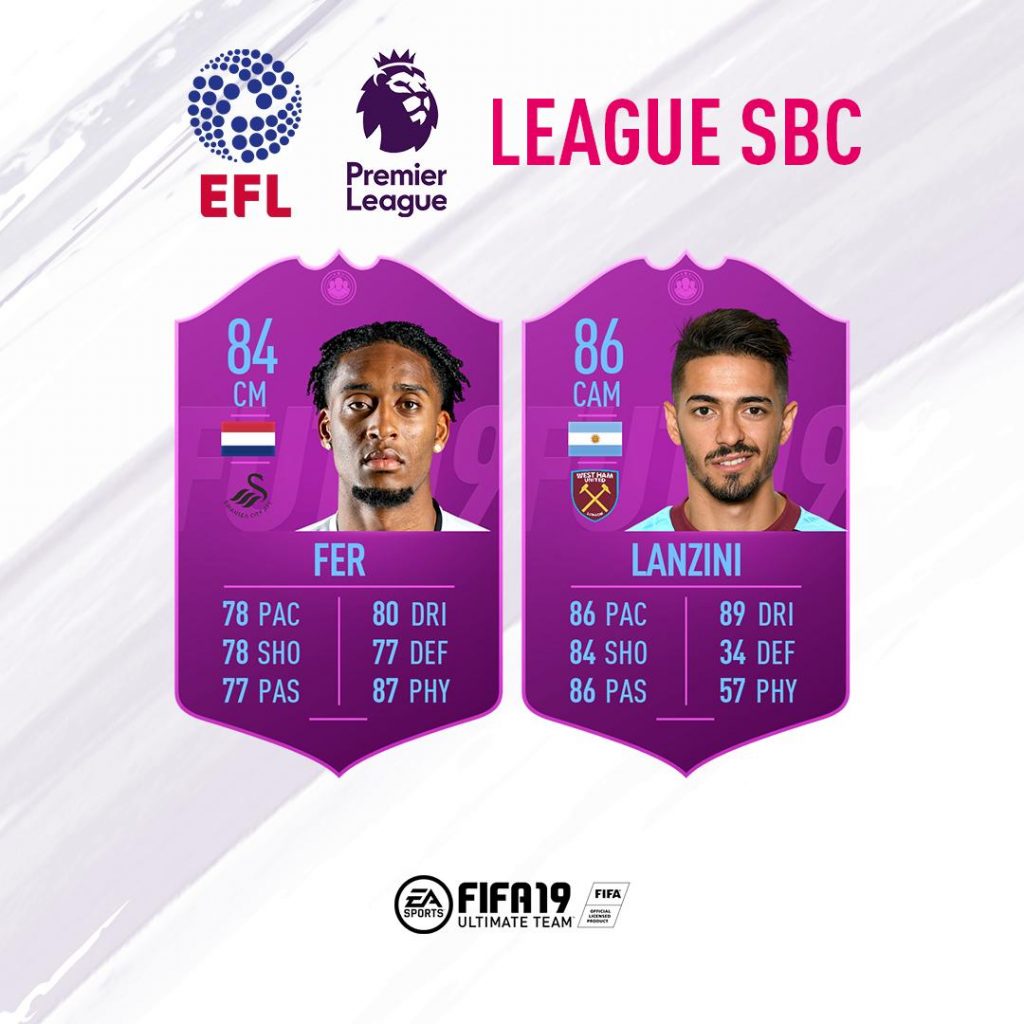 SBC Premier League nuovi