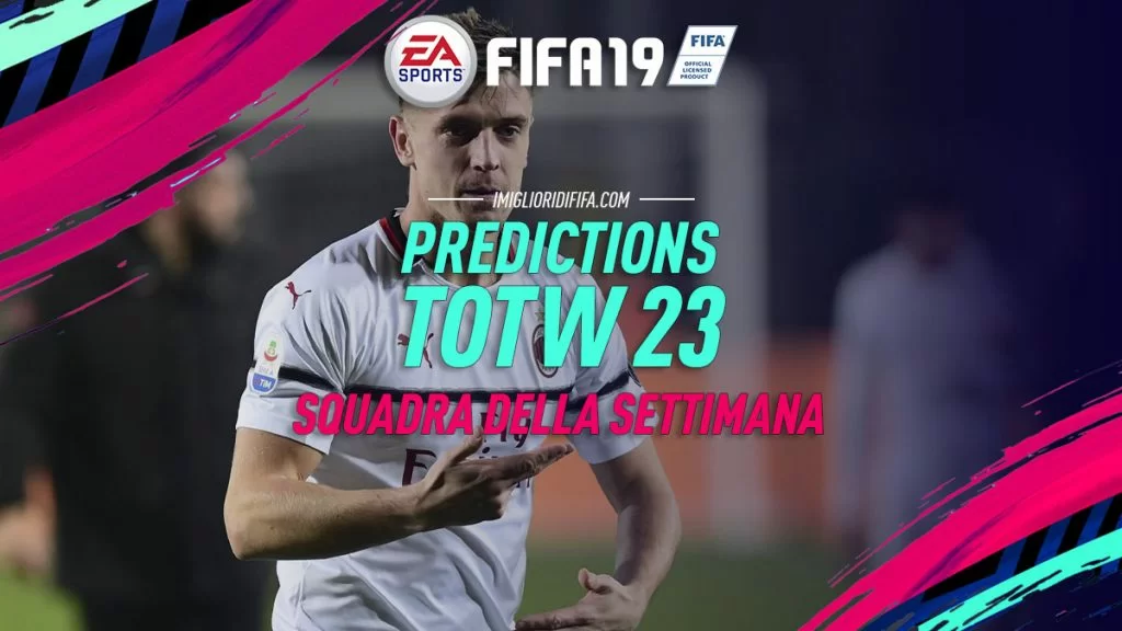 Predictions TOTW 23 FIFA 19