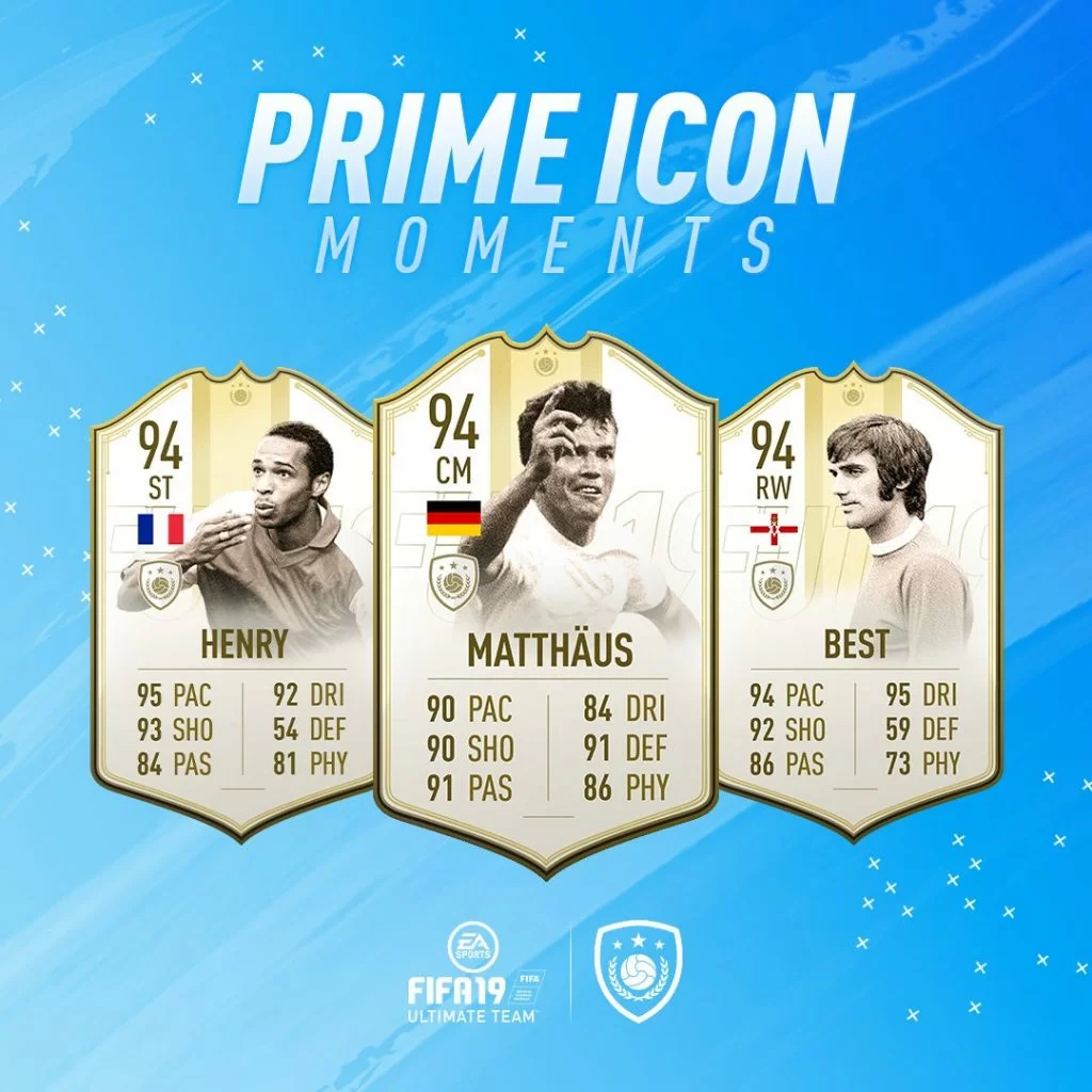 Fifa 19 Prime Icon Moments