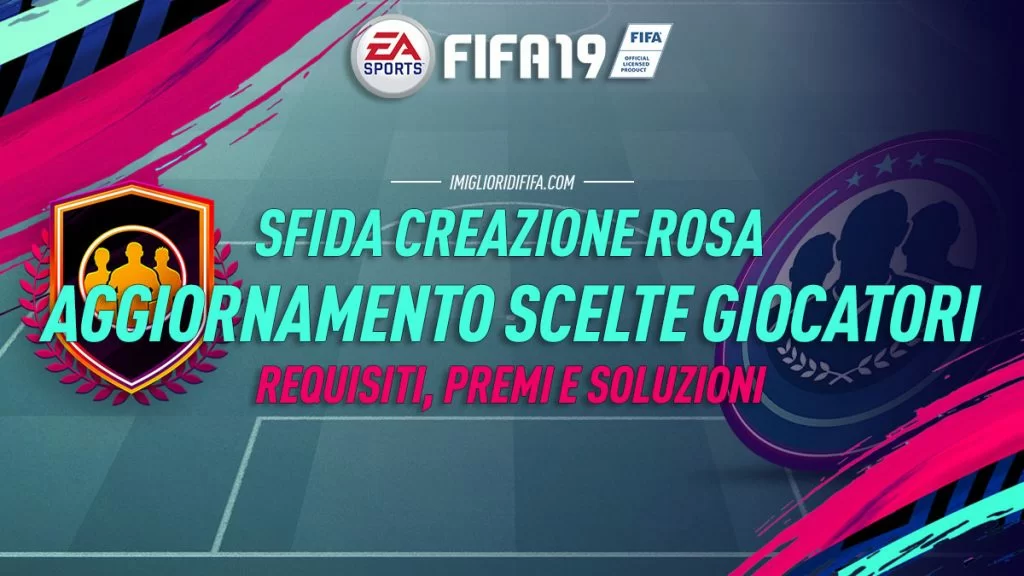 SBC Aggiornamento Scelte Giocatori