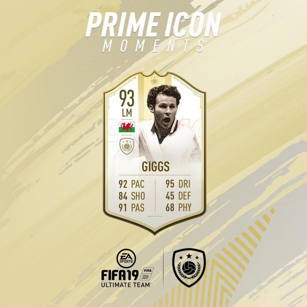 SBC Giggs Momenti Prime