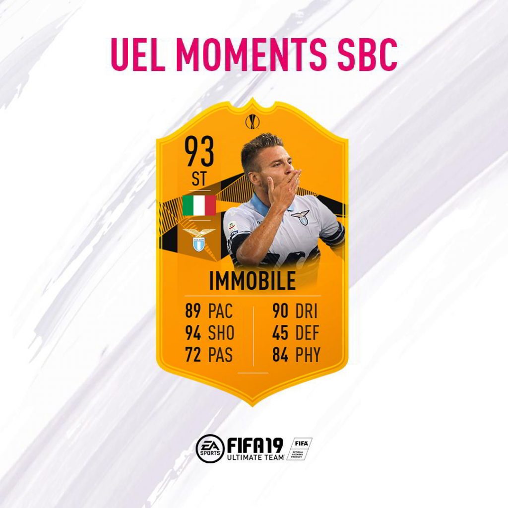 SBC Ciro Immobile UEL Moments