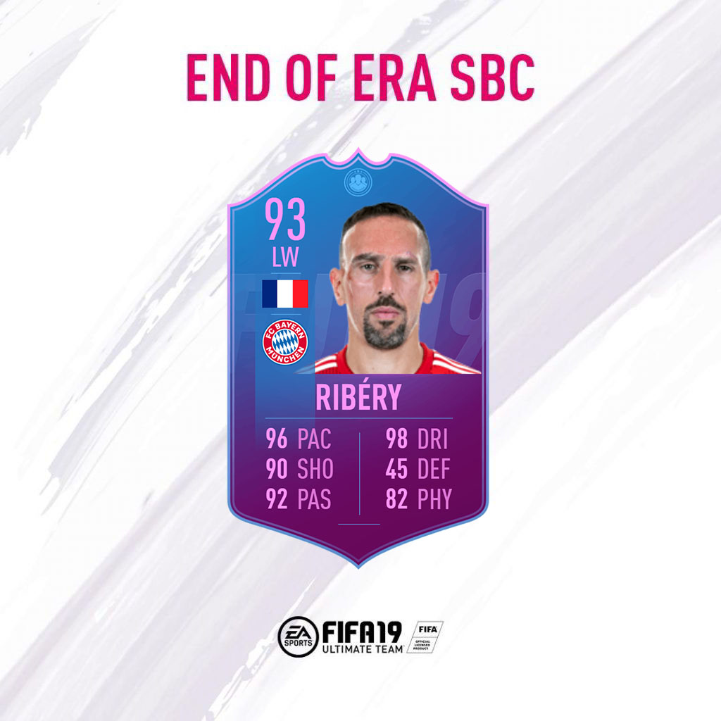 SBC Ribery End of an era