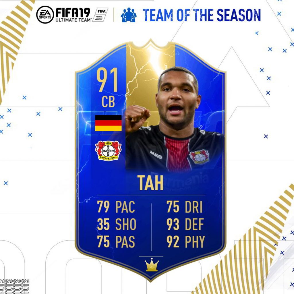 TAH TOTS SBC