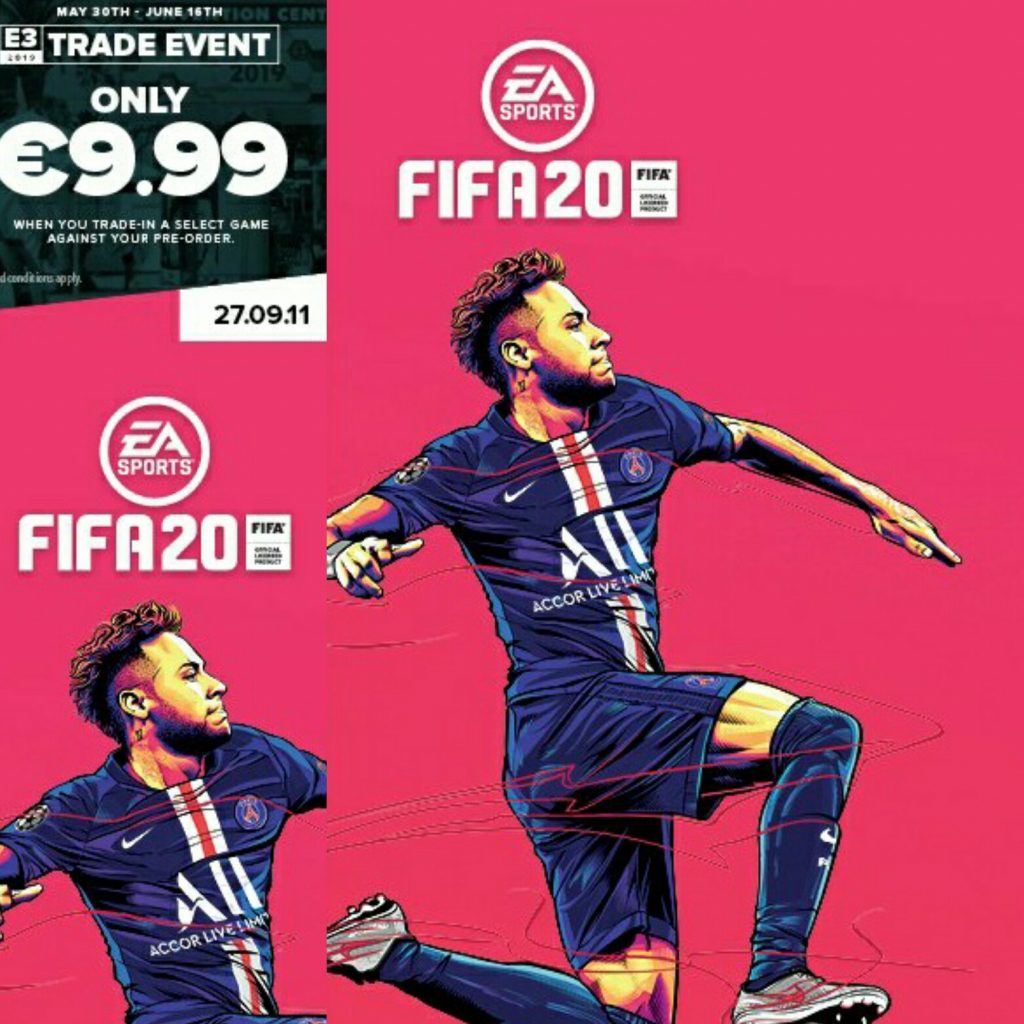 Neymar Copertina FIFA 20