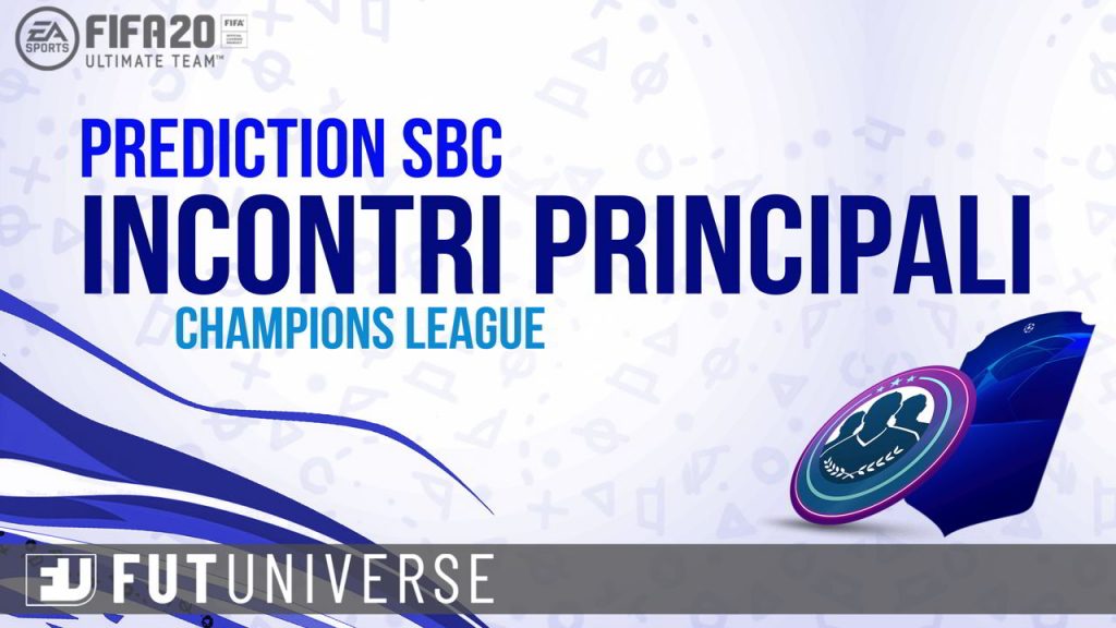 Prediction Incontri Principali UCL