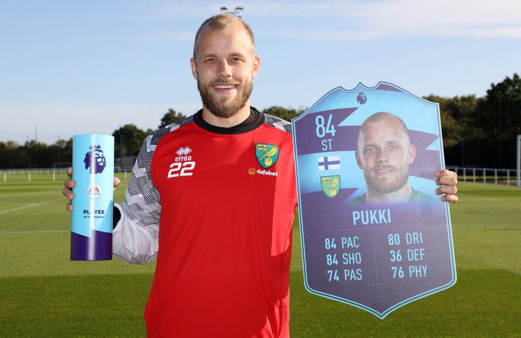 Pukki POTM agosto Premier League