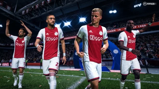 Fifa 20 Volti giocatori Ajax Face Scan