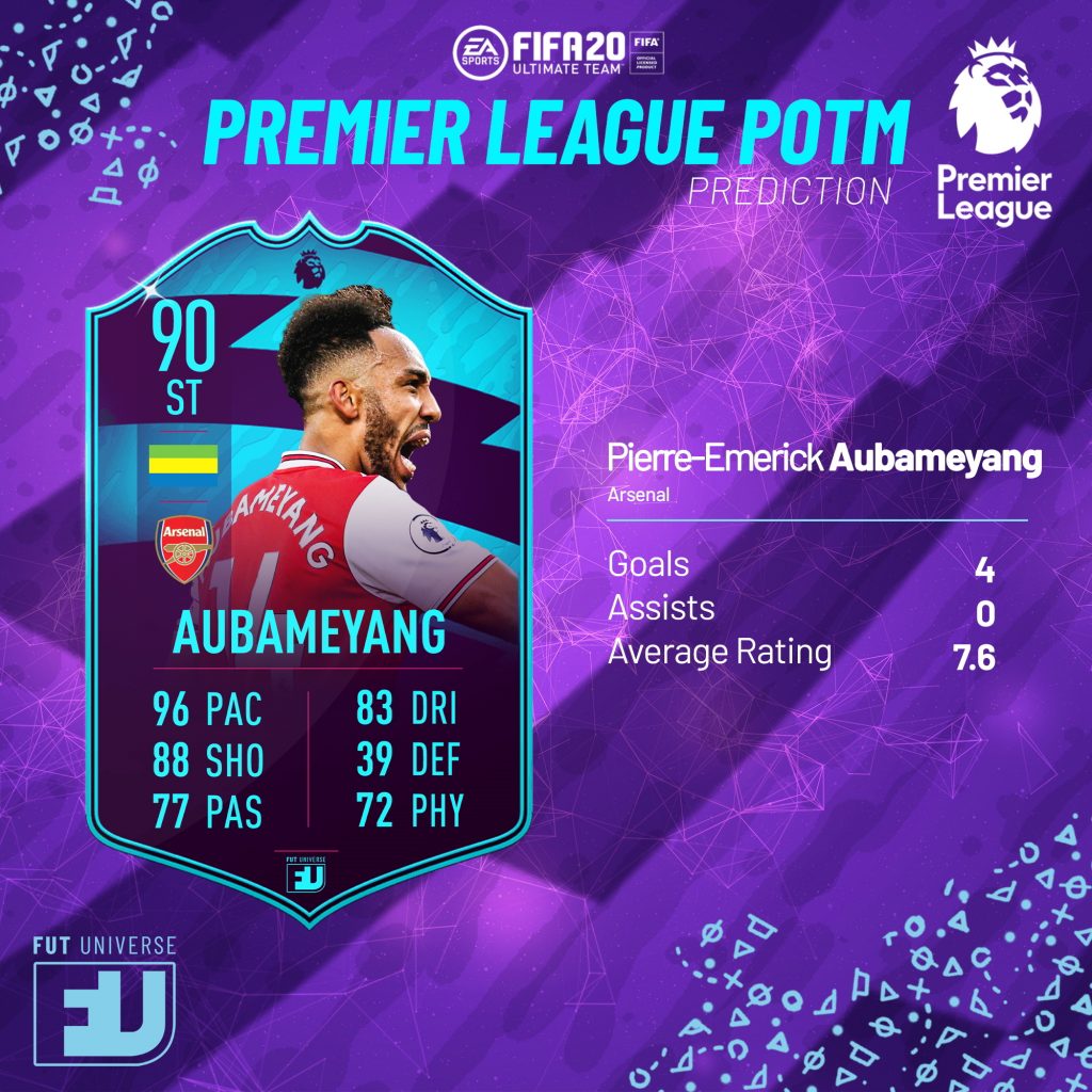 FIFA 20: Prediction SBC POTM Premier League Settembre