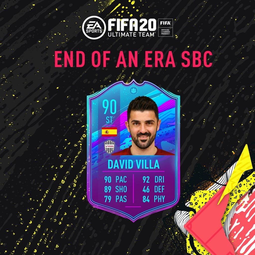 SBC David Villa Fine di un'era