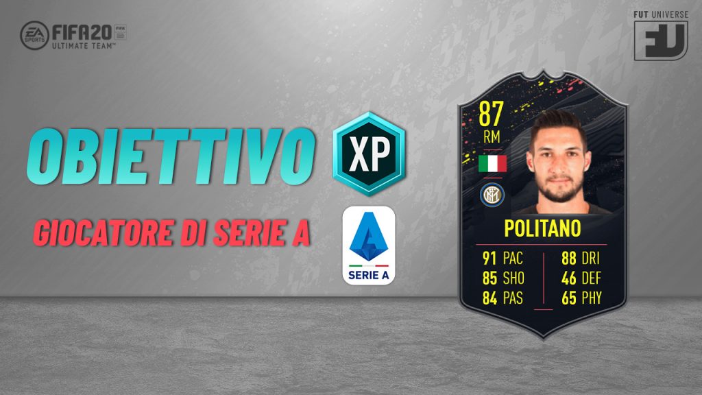 Obiettivo Giocatore Serie A - Come ottenere la card di Politano