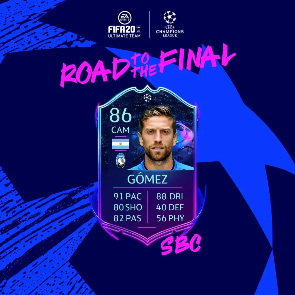 SBC Gomez Road to the Final