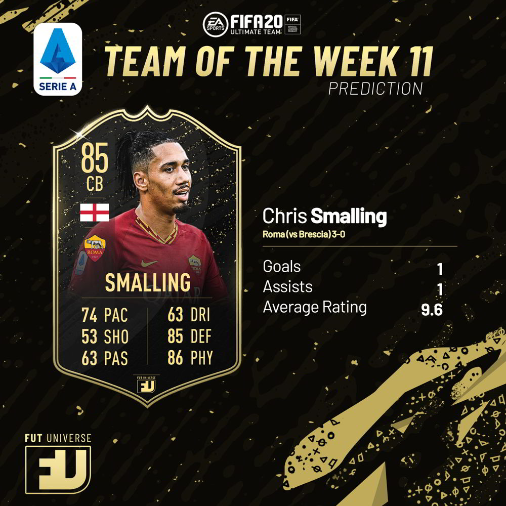 Smalling TOTW 11