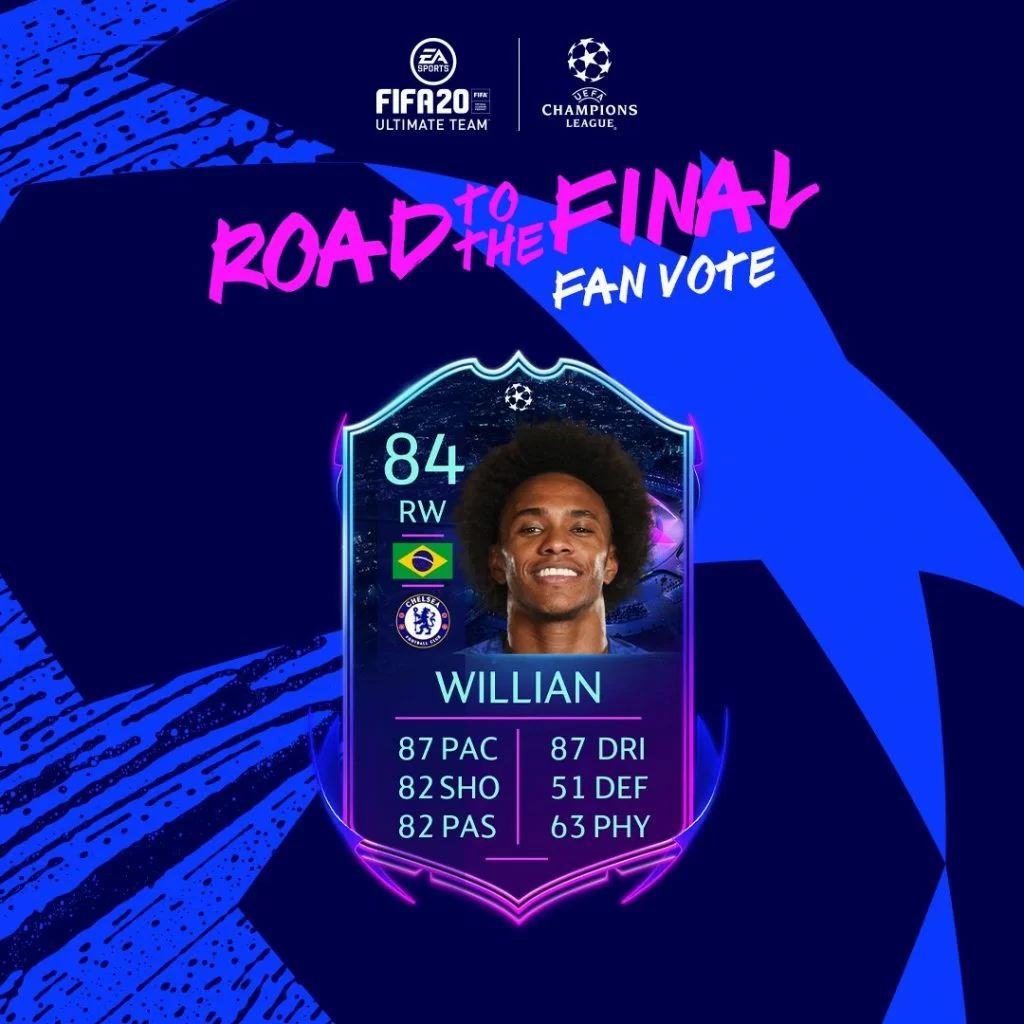 Willian Road to the Final SBC