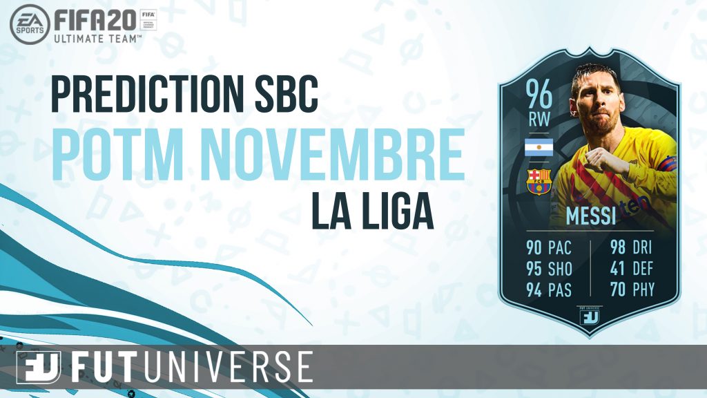 Prediction SBC POTM Nov LaLiga