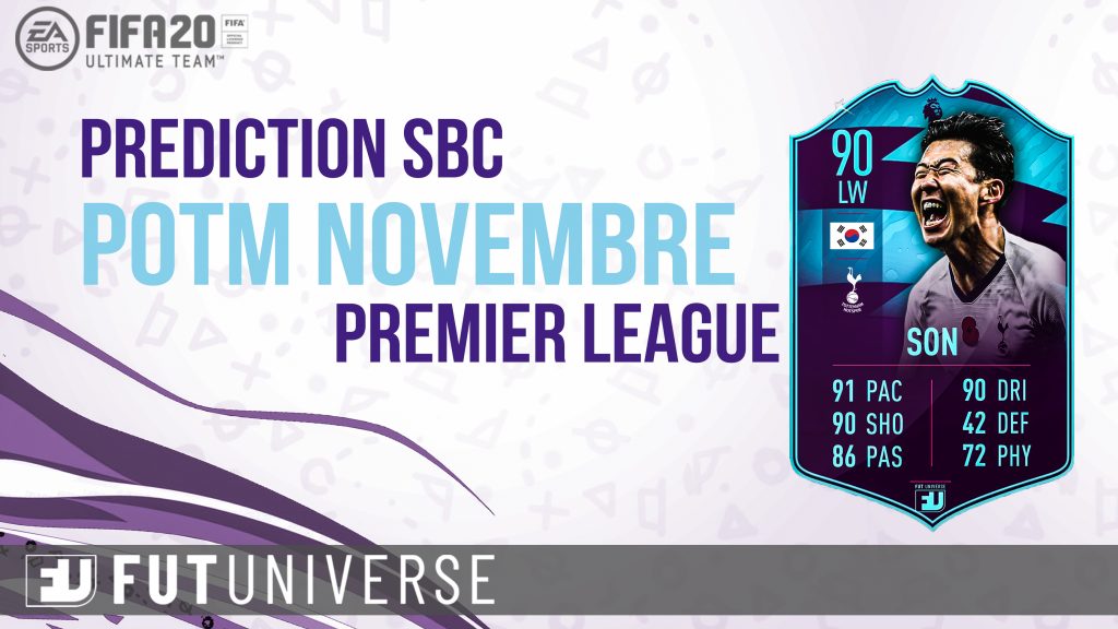 Prediction SBC POTM Nov Premier Son