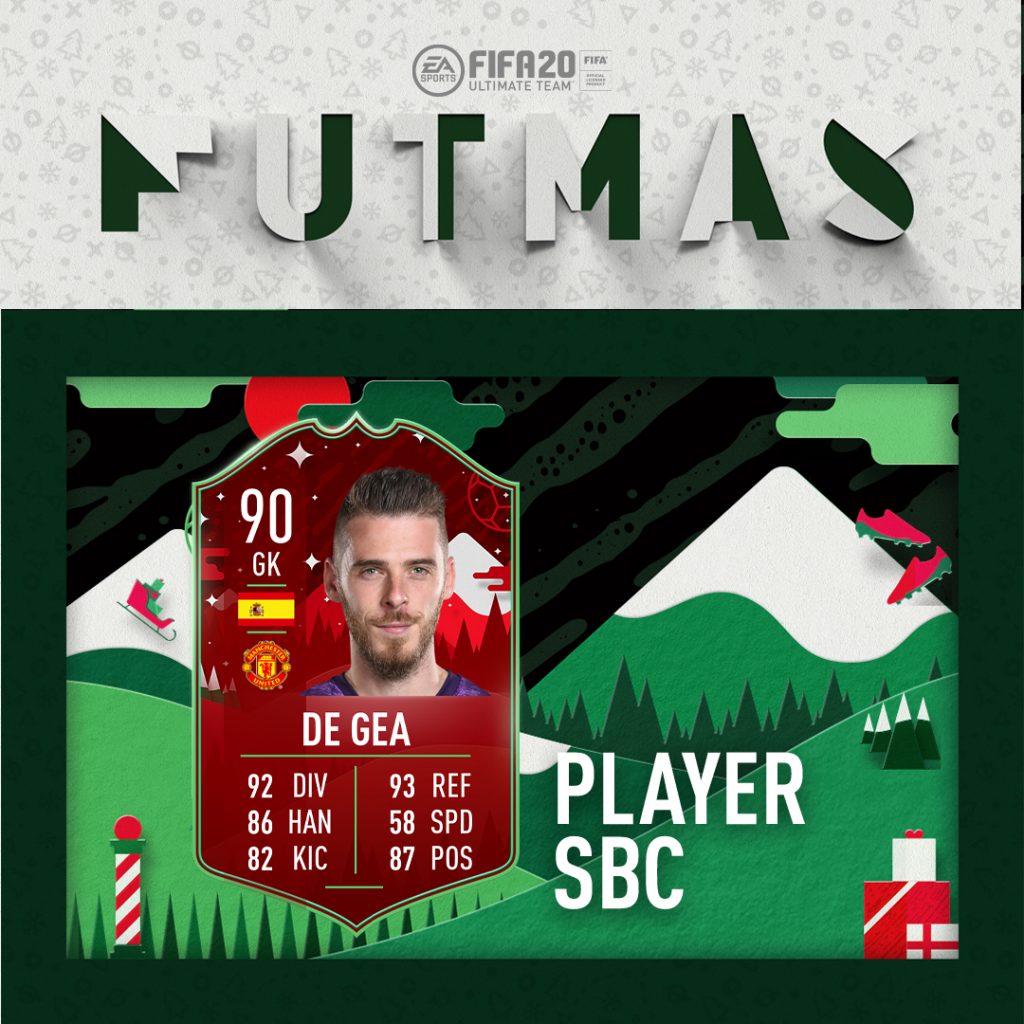 SBC David De Gea FUTMAS