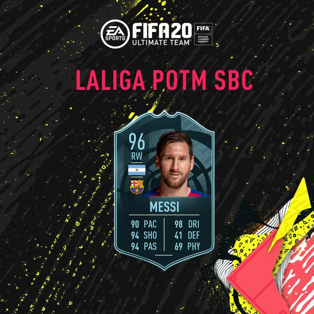 SBC Messi POTM