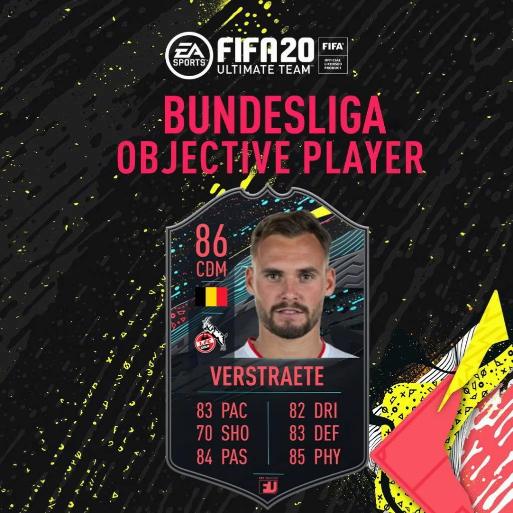 Obiettivo giocatore Bundesliga Verstraete