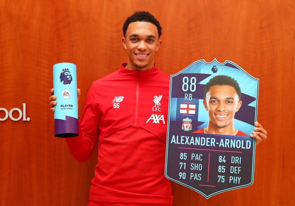 Alexander Arnold POTM dicembre Premier League