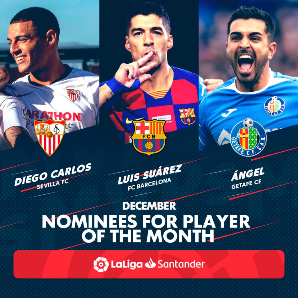 Candidati POTM dicembre La Liga