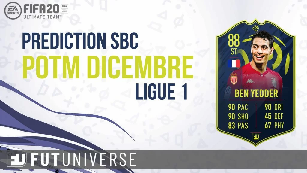 Prediction SBC POTM Dicembre Ligue 1 Ben Yedder