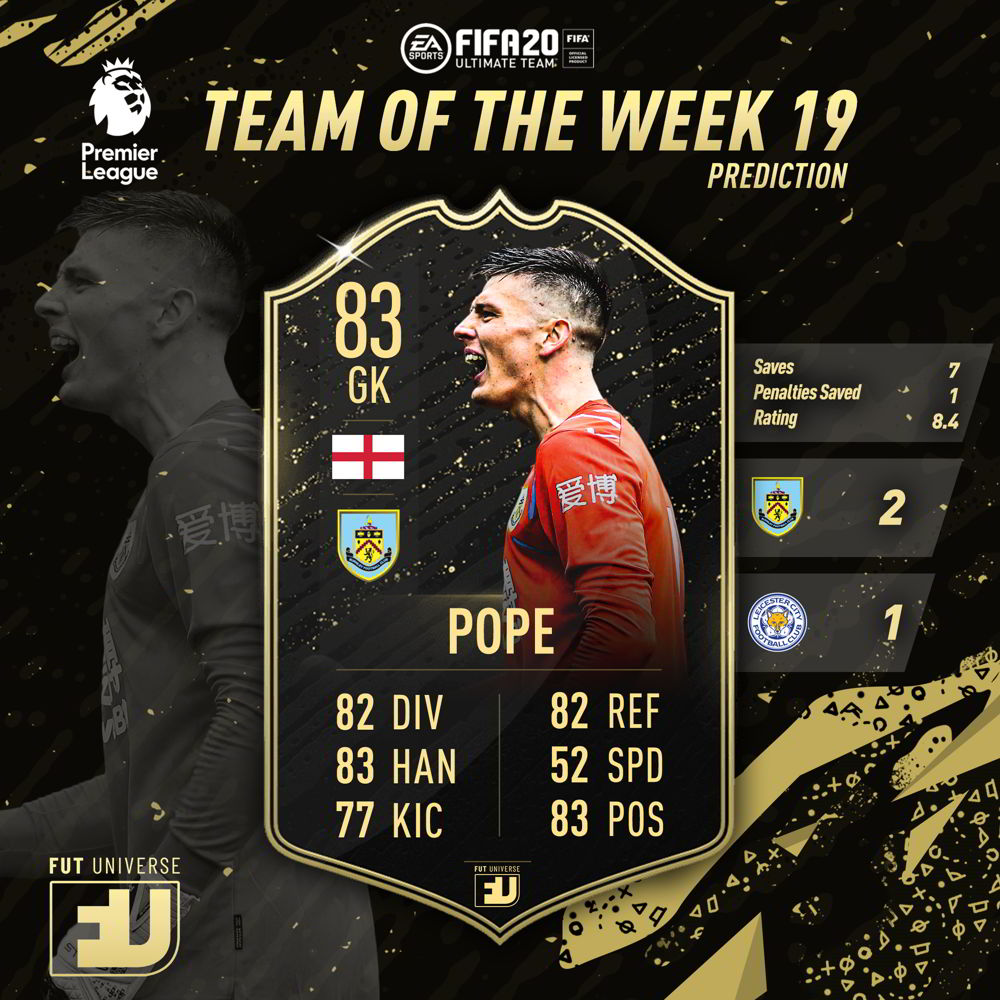 Nick Pope TOTW