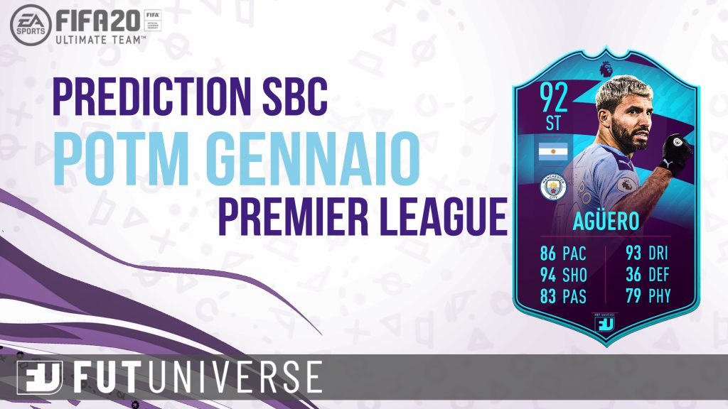 Aguero POTM Gennaio Premier League Prediction Copertina