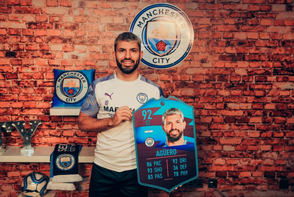 Aguero POTM Premier League