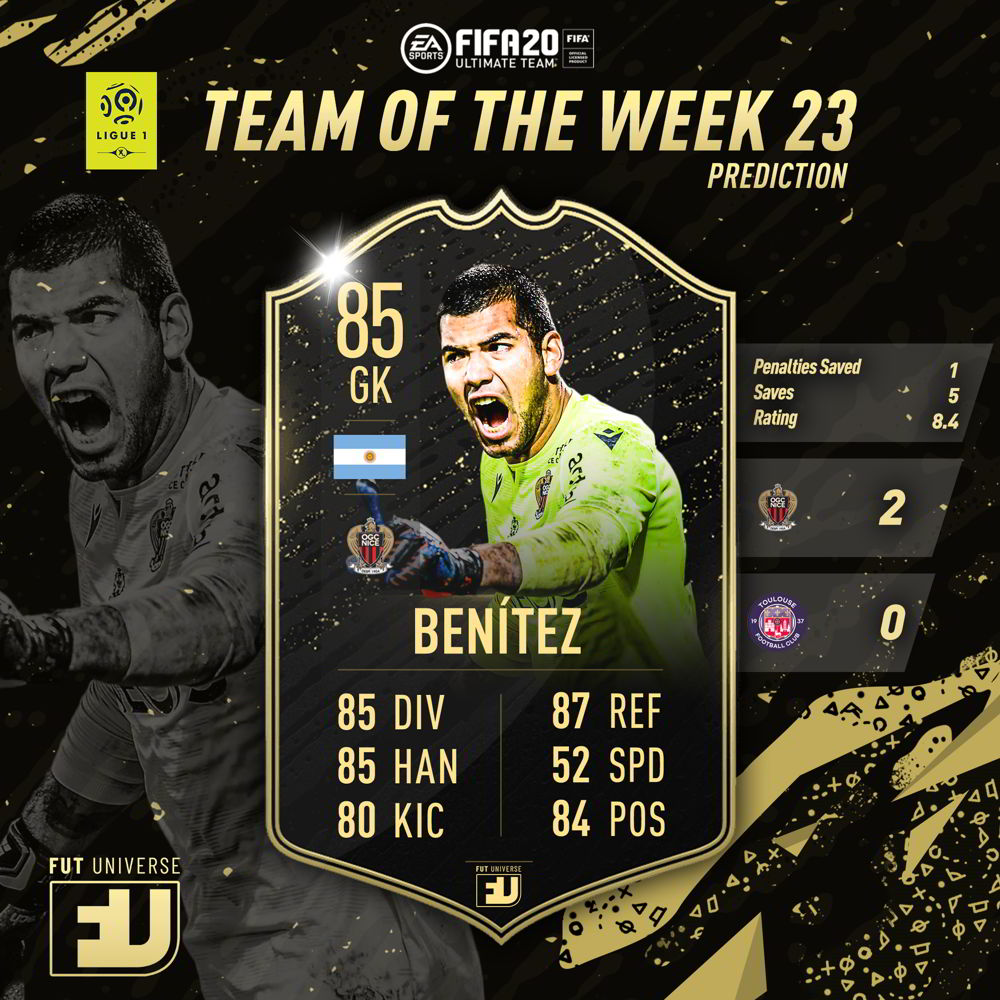 Benitez TOTW 23