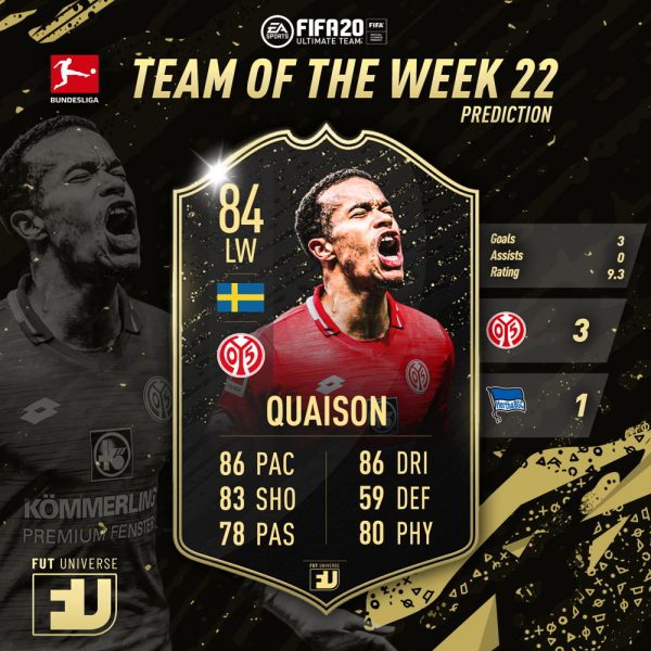 TOTW 22 Prediction Fifa 20 - I favoriti per la Squadra ...