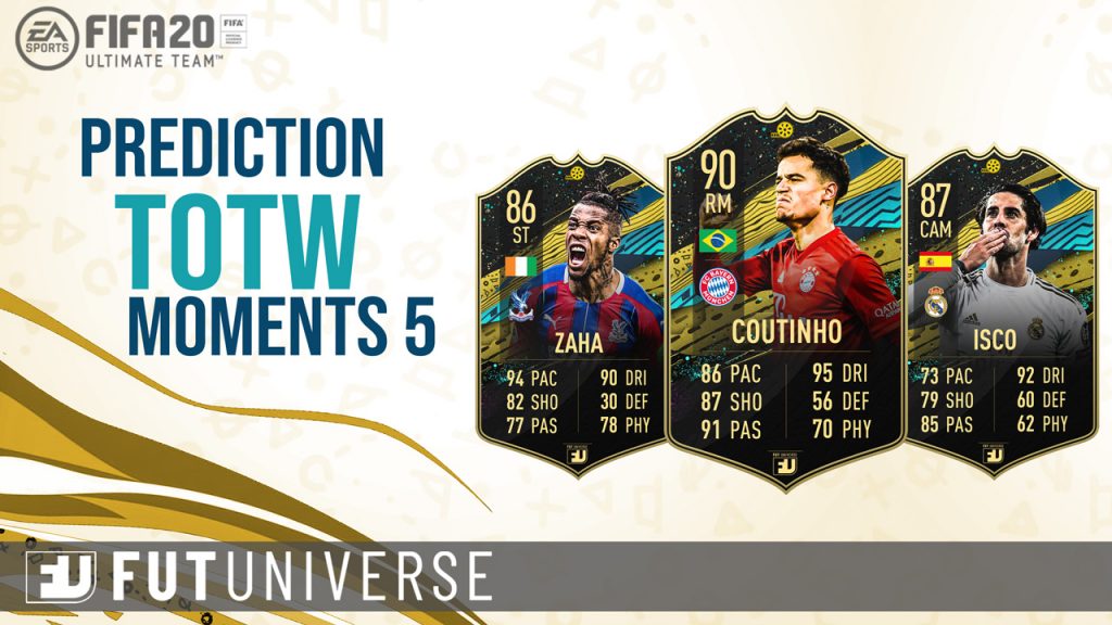 TOTW MOMENTS 5 PREDICTION