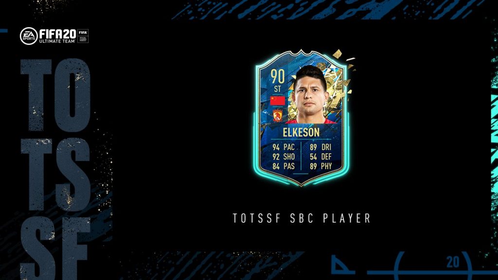 SBC Elkeson TOTSSF